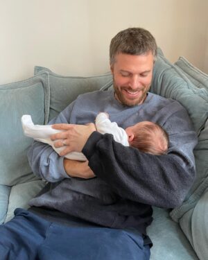 Emer Kenny Instagram - Some news! Rick & I have had a beautiful baby boy. He is just magic.