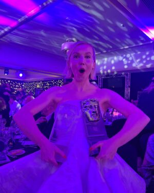 Emer Kenny Instagram - Double BAFTAs for @laurenlyle7 for her work in Karen Pirie. Proud of you ya wee powerhouse! 💜