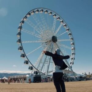 Emery Kelly Instagram - SOMEChella 24’ - A Short Film. 
Full 10 minute film on my YouTube. link in bio 🎡
i snuck my cinema camera into coachella and this is what happened… #coachella #someiscoming 

song - “WHILSHIRE” by Tyler, The Creator. @feliciathegoat
