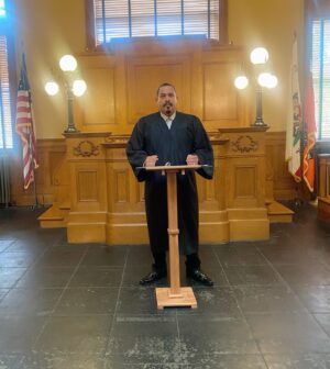Emilio Rivera Instagram - It was a honor to be made Guest Officiant by Clerk Reporter of Orange County Hugh Nguyen. When ever given a chance a always like to give back to the community. Yesterday I was able to surprise 3 couples that I then married. Thank you to Mr. @hugh1967 and his team for being so professional of hospitable to me and my familia. To My Chula @yadi_rivera  and our Rock, thank you for all the love and always supporting me. Love you for all the time. #emiliorivera #elpadrino #familiafirst #forwardalways