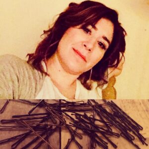 Emily Andras Instagram - Post-Awards Show Woman vs. The Endless Pile of Bobby Pins In Her Hair. Still worth it though. #canadianscreenawards #WynonnaEarp