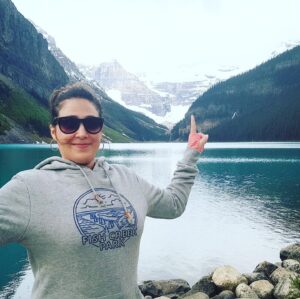 Emily Andras Instagram - Thank you, @banffmedia. Off to New Orleans for @earpexpo! 💙