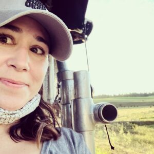 Emily Andras Instagram - First rule of riding the camera
truck is: don’t get emotional on the camera truck. But it was our last day of filming on #WynonnaEarp season four so an exception seemed in order. What can I say, breaking the rules has always been in our blood.