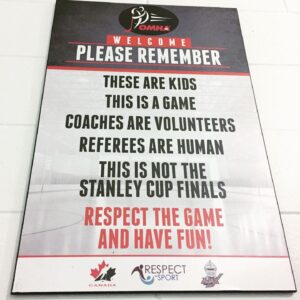 Emily Andras Instagram - Life in Canada means Life at the Rink (featuring some pretty good Life Rules). 🏒 #girlshockeyrocks