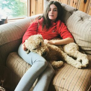 Emily Andras Instagram - My girl, a dog, and the first Canadian long weekend at the cottage.❤️ #maytwofour