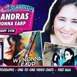Emily Andras Instagram - I'm crashing the #WynonnaEarp party @galaxyconlive on Sunday, January 31st! I'm doing one-to-one video chats, autographs, and at 4:00pm ET there's a FREE Live Stream Q&A with cast. Here's the sign up galaxycon.info/wetw if you wanna ask me where Calamity Jane is...😾🤠💛