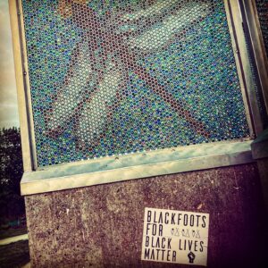 Emily Andras Instagram - Everyone, everywhere. #blacklivesmatter #nojusticenopeace✊🏾 
#calgary