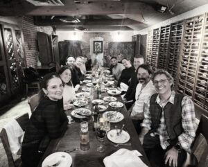 Emily Andras Instagram - Happy Earp Eve with some of our friends, turned family… generally many of my favourite f**kers. Grateful to @tubi, the fandom, and this lot. 🤠 #WynonnaEarp #Vengeance