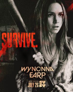 Emily Andras Instagram - SURVIVE.

#WynonnaEarp Season Four. Premieres Sunday, July 26th on SYFY and CTVSciFi 10 pm EST.

Whatever happens next: Don’t. Lose. Yourself.
