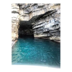 Emily Berrington Instagram - Lovers’ Cave 💙
