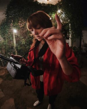Emily Coutts Instagram - finished post on my first film as a director. feeling so much love for everyone who helped make this happen. ❤️ 🫵🏼