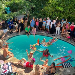Emily Coutts Instagram - First birthday/July 4th as a permanent resident 💋 thanks @lexyaltman for throwing me an epic bash and @sbymel & @parfiveintwo for hosting Xx