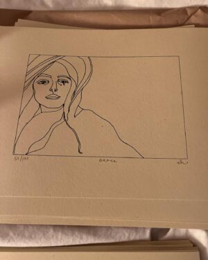 Emily Kokal Instagram - Limited/Signed/Numbered print
‘Grace’ 
in collaboration with @sixandchange

Portion of proceeds goes to @everymomcounts 
Printed with love by @familyindustries 

Last slide for the signed version, this photo was before :)

Link in bio
Enjoy!
