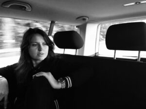 Emily Kokal Instagram - A photo I took of @steezmeez sometime on tour in 2017. I love this picture of her. 
I haven’t seen stella since 2019 now. 
Happy that will change soon and she will finally meet my baby. My baby who is already a two year old come Wednesday! Never thought we’d miss this much of each other’s lives after so much time together for a decade. 
Miss you stella! Looking forward to our reunion! 
Time flies with a new baby in a global pandemic. 
Maybe see you all out on the road soon ::} x