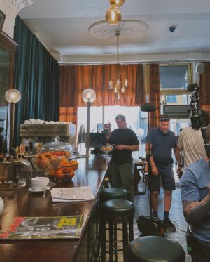 Emily Kusche Instagram - behind the scenes 🎞