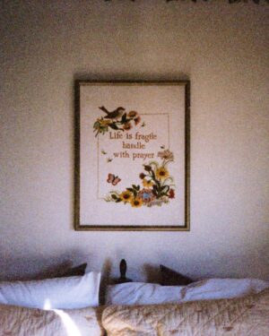 Emily Marie Palmer Instagram - Joey got some film developed and it feels like a little secret doorway back into some very dear memories from this year. The most beautiful Tennessee snow day, perching awe-struck beside the Grand Canyon, my grandma’s cute cross-stitch, reveling in the perfect mid-Summer breeze in Rocky Mountain National Park, the bittersweet final days in the very first house that we made into a home together, and the pure ecstatic joy of sledding at White Sands. 

And this first one here, this one in the checkered sweater — Joey snapped it a couple weeks ago to finish out the roll of film, and said it turned out to be his favorite one of all of them. ☺️

What a beautiful life. This year was not at all what I thought it would be when I first ventured into it on January 1st, and I would be lying if I told you that I have not had to grieve that a little — that year that I thought I would have — but it has been full of such love and so much goodness, and I am deeply grateful. 💕