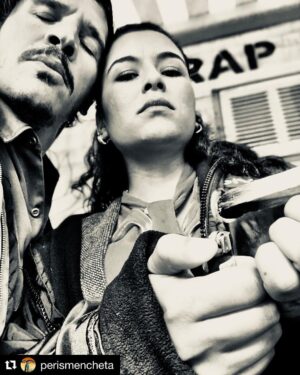 Emily Rios Instagram - Passion fuels my fire. #SnowfallFX season 2. #PaloSanto