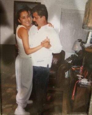Emily Rios Instagram - Does your dad look at you like this? This is the greatest love I’ve ever known. #HappyBirthday daddy. I la you