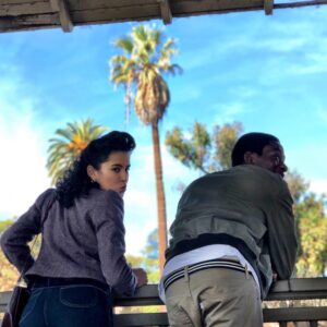 Emily Rios Instagram - Lucia Villanueva y Franklin Saint #SnowfallFX 📸: @perismencheta