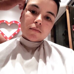 Emily Rios Instagram - I came out to my family when I was 18. It took me until last year to finally cut my hair the way I always wanted it. 
I thought it would be liberating but I was still conflicted with my true identity. I’m 30 years old now and still struggle with being comfortable in my skin. 
All this to say, on this #NationalComingOutDay, be gentle with yourself on your journey to finding your true self. I know the daunting feeling of being vulnerable and exposed, but I promise you, there’s a light at the end of the tunnel. Just keep stepping one foot in front of the other and you’ll see helping hands reaching out at the next turn. 
Welcome home.