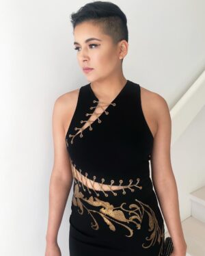 Emily Rios Instagram - Casual 
#IfBealeStreetCouldTalk @bealestreet 👗: @stylelvr 💄: @makeupjunkie_j