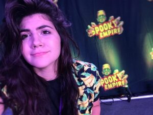 Emily Serpico Instagram - That's a wrap! @spookyempire was so much fun this weekend! Got to hang out with some of my favorite people! 🎉 #spookyempire #spooky