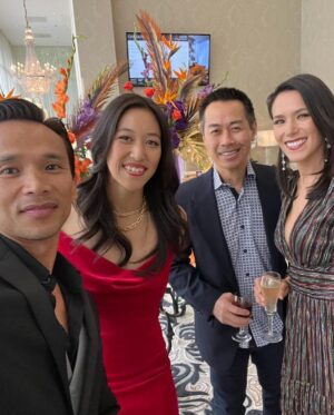 Emily Tung Instagram - What an honor to be invited to perform this year at the 11th Annual Action Icon Awards!! It’s my first time at a red carpet event 👠 Had such a blast celebrating with so many badass stuntwomen, jumping on the red carpet, then jumping on stage, then jumping back into the event to meet old and new faces. Truly honored to be a part of this community ❤️ 💕 
.
.
.
.
#actioniconawards #stuntwoman #sagaftra #stuntlife #redcarpet #celebratingwomen #womeninaction @ditrfoundation #dangerzone #sheroes #stuntperformers #stuntdouble #stuntpoc #hollywood