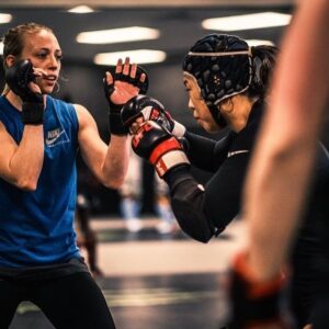 Emily Whitmire Instagram - Finally feeling healthy and ready to get the new year started! I’ve been training around a knee injury the last few weeks. So I’m excited to get the week started on a good note

📸 @zanevskiydaniil 

#mma #ufc #lasvegas #syndicate #training