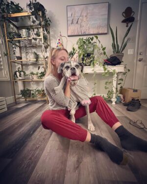 Emily Whitmire Instagram - Happy Birthday to my greatest gift in life. I love you so much Bruce. I still can’t believe he is 12 💛 #birthdayboy #happybirthday #boxer #halloween #boxerofinstagram #boxers #boxerlove #dogsofinstagram