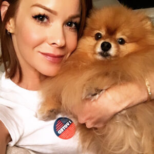 Emily Wilson Instagram - I voted... because I care... and it matters. 🇺🇸