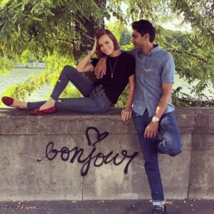 Emily Wilson Instagram - Bonjour! ❤️