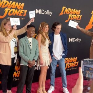 Emma Berman Instagram - Still in awe from last night’s Indiana Jones premiere at the iconic Dolby Theatre! Had the best time with my #YoungJediAdventures costars and Lucasfilm family ❤️🙏🏻 Thank you @lucasfilm for inviting us! 

Indiana Jones and the Dial of Destiny will be released exclusively in movie theaters on June 30, 2023 🍿

Styling: @ashleypruittstylist 
HMU: @muakendallcapito 

#indianajones#indianajonesandthedialofdestiny#worldpremiere#hollywood#premiere#lucasfilm#youngjedi#youngjediadventures#newseries#emmaberman#nashdurango#starwars#starwarsanimation#disneyjr#voiceactors#disneykids#cast#yja