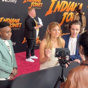 Emma Berman Instagram - Still in awe from last night’s Indiana Jones premiere at the iconic Dolby Theatre! Had the best time with my #YoungJediAdventures costars and Lucasfilm family ❤️🙏🏻 Thank you @lucasfilm for inviting us! 

Indiana Jones and the Dial of Destiny will be released exclusively in movie theaters on June 30, 2023 🍿

Styling: @ashleypruittstylist 
HMU: @muakendallcapito 

#indianajones#indianajonesandthedialofdestiny#worldpremiere#hollywood#premiere#lucasfilm#youngjedi#youngjediadventures#newseries#emmaberman#nashdurango#starwars#starwarsanimation#disneyjr#voiceactors#disneykids#cast#yja