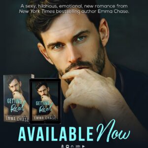 Emma Chase Instagram - GETTING REAL is now LIVE on all platforms!!
Many of you have been waiting to read this one - and I could not be MORE EXCITED to share Connor & Violet's sexy, swoony, funny and BEAUTIFUL romance with you!
I just know this story will find a permanent place in your book loving hearts.

#SingleDadRomance #smalltownromance #agegapromance #WorkplaceRomance #gettingsomeseries #GettingSchooled #GettingPlayed #HumorHeatHeart