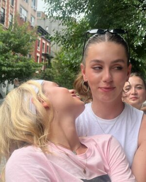 Emma Garner Instagram - Happy homo day!!! I love being gay!!! I LOVE my girlfriend!!!! AND I love my ally friends 🌈