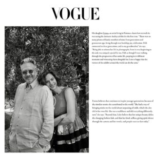 Emma Kathleen Hepburn Ferrer Instagram - Today in @voguephilippines ❤️❤️❤️ as I’m en route to Manila 🛫 
@intimateaudrey opens August 1st at the Museum at S Maison in Manila
@seanhepburnferrer 🥳❤️