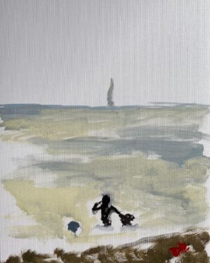 Emma Kathleen Hepburn Ferrer Instagram - Boys in the water
32x24 cm
Oil on canvas paper 
#oilpainting #painting #oilsketch