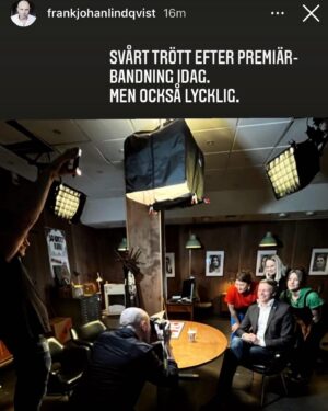 Emma Knyckare Instagram - 3 av 8 gjorda! #valetforever 
(Kommer på din TV i juli)