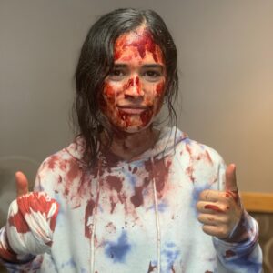 Emma Pasarow Instagram - Turns out I love horror 
 
And I love love loooove @kickstartmyheartthemovie @dreamsdefylogic @thatcooper @sadie.eve @thecybills @thoughtfulmisfit @joshmabie @ilyanastunts @allie.schultz @raemontgomeryscott