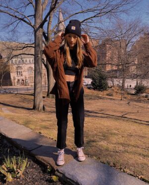 Emma Rayne Lyle Instagram - fun fact: these were taken in front of Alexander Hamilton’s house