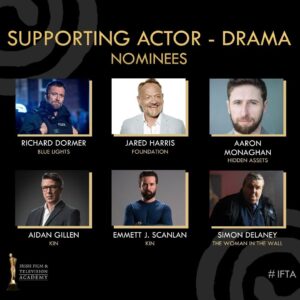 Emmett Scanlan Instagram - I never thought of anything beyond just wanting to act. If I managed to carve out some sort of career, then amazing. So to have this kind of recognition having attempted both is both humbling & beautiful. Huge love & thanks to yis all for the nom…  #Kin #IFTA #IrishAcademyAwards #BestSupportingActor