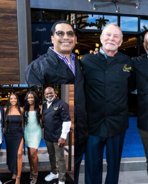 Emmitt Smith Instagram - Sending an enormous thank you to everyone who was able to celebrate our @emmittsvegas Grand Opening. 

It’s been a journey and I’m beyond blessed for this chapter of my life. Love, smiles and gratitude— taking in the moment with the ones I love. 🙏🏿