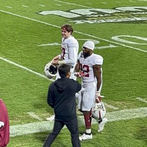 Emmitt Smith Instagram - What a game— the Cardinal came out on top in double OT!

I’m beyond proud of you son, continue to spread joy and be you.

A great few days in Boulder, CO