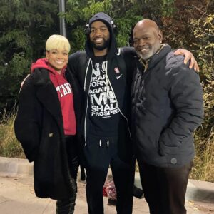 Emmitt Smith Instagram - What a game— the Cardinal came out on top in double OT!

I’m beyond proud of you son, continue to spread joy and be you.

A great few days in Boulder, CO