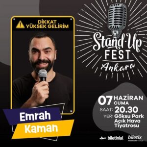Emrah Kaman Instagram - Ankaralı hemşerilerimi kıramayıp böyle bir sürpriz yapalım demiştik ama…
Not: Maalesef hava muhalefeti nedeniyle gösterimiz ileri bir tarihe ertelenmiştir. Çok üzgünüm.