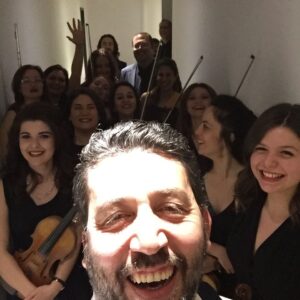 Emre Kınay Instagram - Sahneye bes kala...@sinemasenfonu Ankara'dayiz