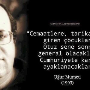 Emre Kınay Instagram - "Haklıdan yana değil, güçlüden yana olanlar korkak ve kaypak olurlar. Güç merkezi değiştikçe dönerler; fırıldak olurlar." #UğurMumcu