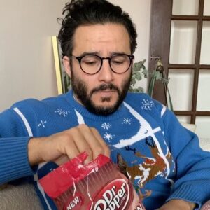 Ennis Esmer Instagram - Not sure if I got this as a gift or a prank but thank you @blxlnd Merry Christmas.