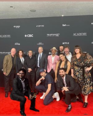 Ennis Esmer Instagram - Listen, this was very nice. 

Thank you sweet friends for the kind messages. 

Thank you to @thecdnacademy for recognizing me and not thinking I was @rodrigofstoll. 

Thank you to @jenngoldhar & @beccakovacik & @seta.james for managing and agenting the hell out of me. 

Thank you to all the lovely people who make @childrenruineverythingtv and #RoastBattleCanada possible. 

Thank you to my brilliant friend and boss @smeatonpotatoes who created this wonderful, hilarious show and let me be on it.

Thank you to @mraaronabrams, the diabolical comedic genius Lisa Codrington, @shalomdima, @meaghanrath, @loganstarboy, @mikaylaswaminathan, @seancullenismyname, @jorjacadence, @abbaswahab_, and everyone else I got to work with on camera in season 1.

Thank you to @realemmahunter & @nigel_downer for hosting the hell out of the awards.

Thank you to @madisontevlin for the best interview of the day hands down. 

And thank you to my darling Amy, who I forgot to thank on stage, but she forgot to remind me to button my suit jacket before I got up there so that makes us even I figure.