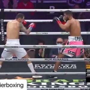 Enriko Gogokhia Instagram - #Repost @premierboxing with @make_repost
・・・
@enriko_gogokhiia puts Cruz down twice in RD5. #